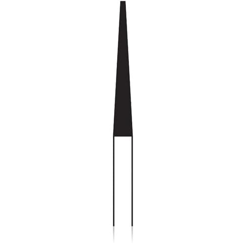 NTI Universal Cutter, Regular Cross Cut (E), Round End Taper, HP, 2.3 mm Head Diameter, 17 mm Head Length, Blue Ring, UC257E-023 thumbnail 5