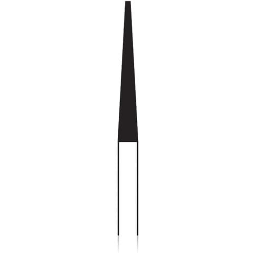NTI Universal Cutter, Fine Cross Cut (EF), Round End Taper, HP Shank, 17 mm Head Length, 2.3 mm Diameter, UC257EF-023 thumbnail 5
