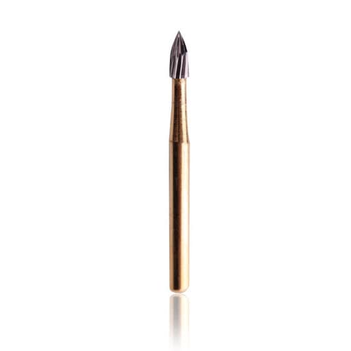 SS White 12-Blade Trimming & Finishing Carbide Bur, FG, Flame, #7104, 5/Pk, 15091-5 thumbnail 10