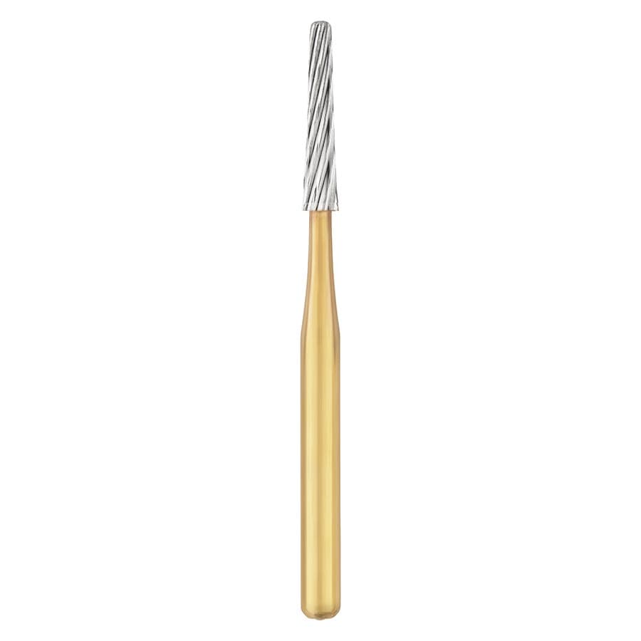 SS White 12-Blade Trimming & Finishing Carbide Bur, FG, Extra Long Tapered Fissure, Round End, #7664, 5/Pk, 15664-5 thumbnail 6