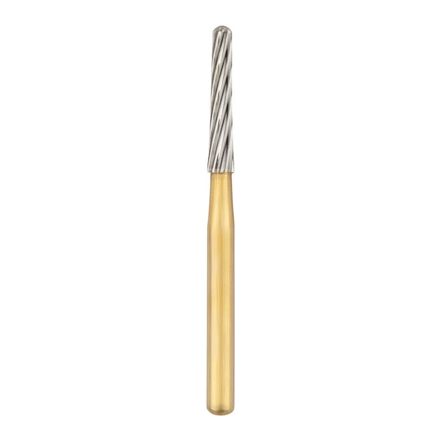 SS White #7675 Trimming & Finishing Carbide Bur, 12-Blade, Tapered Fissure, Round End, Friction Grip, 5/Pkg, 15675-5 thumbnail 5