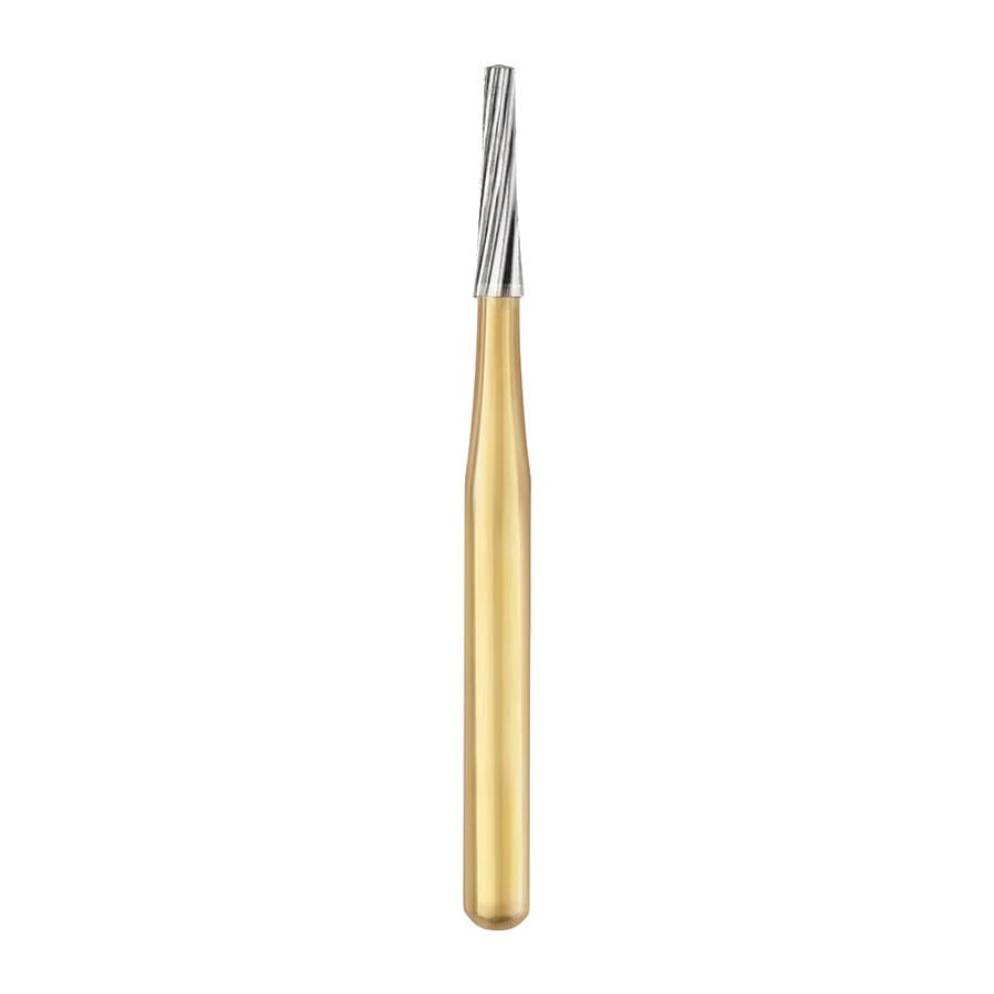 SS White 12-Blade Trimming & Finishing Carbide Bur, FG, Tapered Fissure, Flat End, #7713, 5/Pk, 15713-5 thumbnail 5