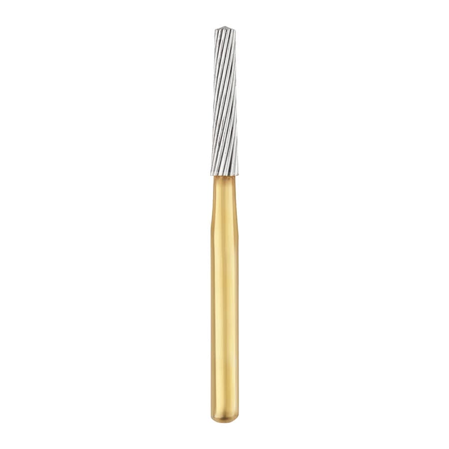 SS White Trimming & Finishing Carbide Bur, 20-Blade, Tapered Fissure, Pointed End, Friction Grip, Size #8878, 5/Pkg thumbnail 4