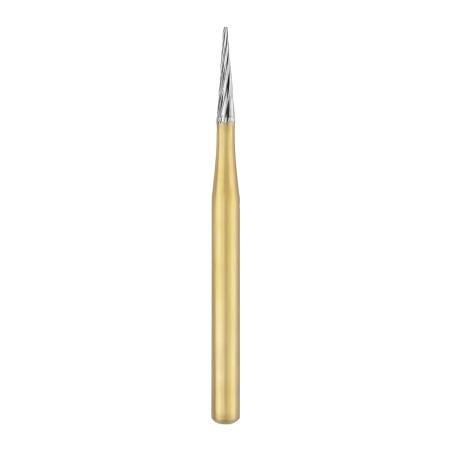 SS White 12-Blade Trimming & Finishing Carbide Bur, FG, Tapered Fissure, #CFT2, 5/Pk, 16002-5 thumbnail 6