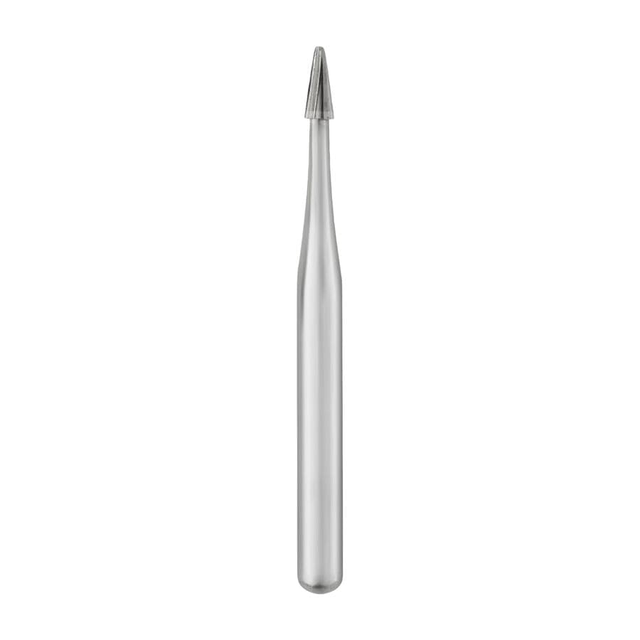 SS White Fissurotomy Original Carbide Bur, FGSS, Short Shank, Tapered Fissure, 1.1 mm Head Diameter, 2.5 mm Head Length, 10/Pk, #18011 thumbnail 10
