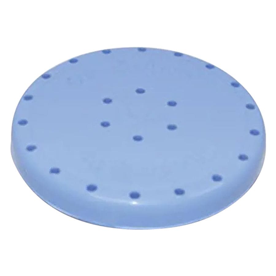 Kerr Magnetic Bur Block, Round, 24-Hole, Baby Blue, 31835DX thumbnail 3