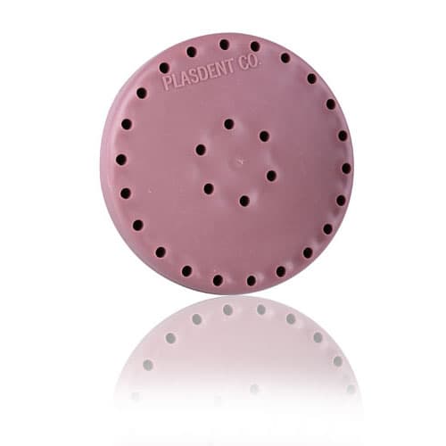 Plasdent Magnetic Bur Block, 28 Burs Capacity, Large Round, Mauve, 1/Pk, 400BL-10 thumbnail 4