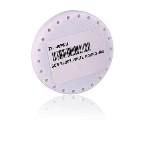 Plasdent Magnetic Bur Block, 28-Hole, Large Round, White, 1/Pk, 400BL-1 thumbnail 4
