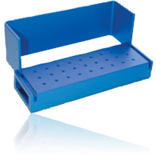 Kerr AXIS Bur Block Aluminum, 27 Hole FG, Blue Anodized, Autoclavable, AB100-1U thumbnail 5