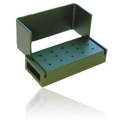 Kerr Axis Aluminum Bur Block, 15 Holes, 10 FG/5 RA, Green, Autoclavable, 1/Pk, AB320-1T thumbnail 5