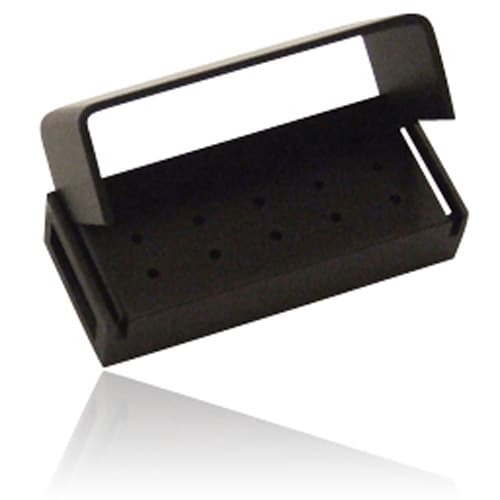 Kerr AXIS Bur Block, 10FG/5RA, Black Anodized Aluminum, 15-Hole, AB327-1B thumbnail 2