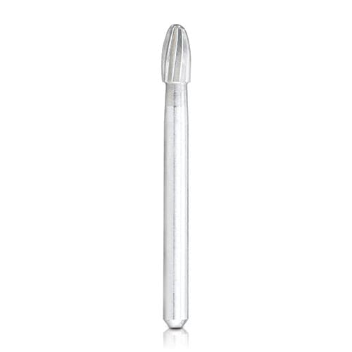Miltex #7406 Trimming and Finishing Carbide Bur, Egg Shape, Friction Grip, 12-Blade, 5/Pack, DFG7406-5 thumbnail 2