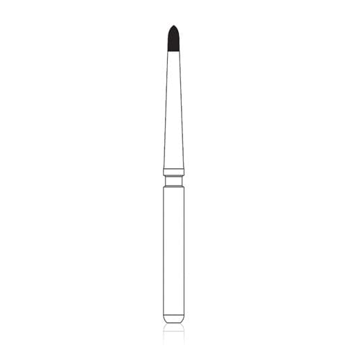 NTI Trimming & Finishing Carbide Bur, 12 Fluted, FG, Beveled Cylinder, 0.9 mm Diameter, 5/Pkg, #H248-009 thumbnail 3