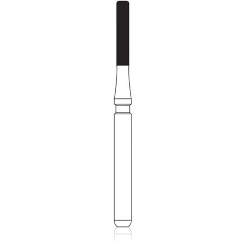 NTI® Trimming & Finishing Carbide Bur, 12-Fluted, FG, Parallel Bevel, Red Ring, 1.2 mm Diameter, 5/Pkg, #H283-012 thumbnail 5