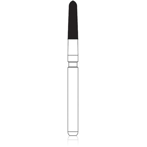 NTI Trimming & Finishing Carbide Bur, 12-Fluted, FG, Curettage, Red Ring, #H283K-016, 1.6 mm Diameter, 5/Pkg thumbnail 5