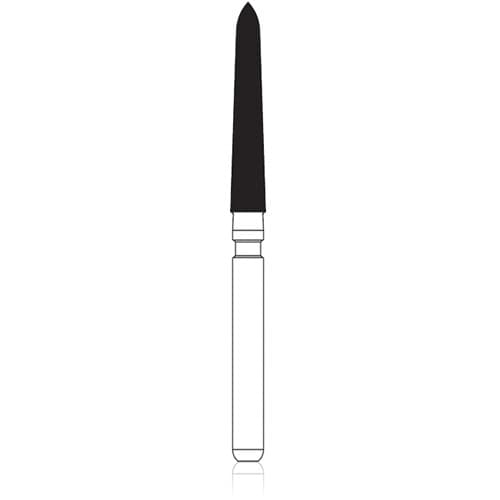 NTI 12-Fluted Trimming & Finishing Carbide Bur, FG, Curettage, #H284K-018, 1.8 mm, 5/Pk thumbnail 5