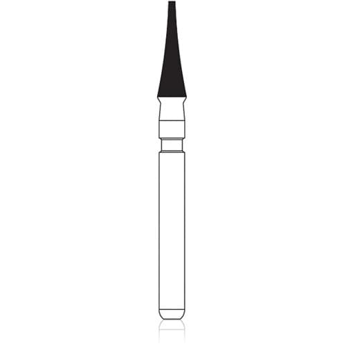 NTI® Trimming & Finishing Carbide Bur, #7606, 12-Fluted, FG, Interproximal, Red Ring, 5/Pkg, H50-018 thumbnail 5