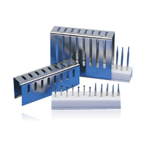 Hu-Friedy IMS Bur Cushion with Short Lid, Holds 12 Burs, Silver, Autoclavable, IMS-1372S thumbnail 11