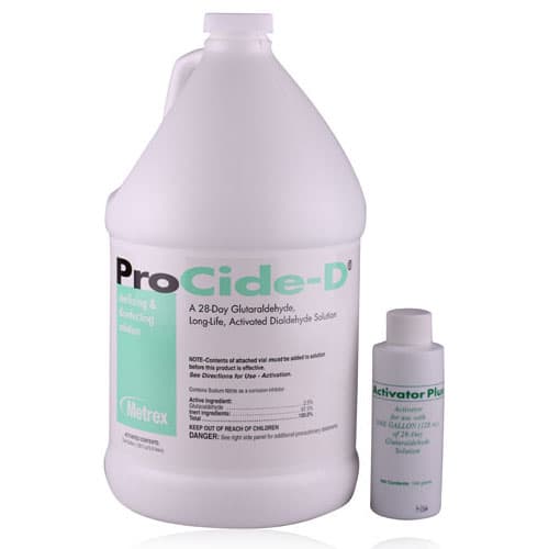 ProCide-D 2.5% Glutaraldehyde High-Level Disinfectant & Sterilant, 1 Gallon Bottle with Activator, 28-Day, #10-2860 - ProCide-D® - 1 Gallon Bottle with Activator - Image 1