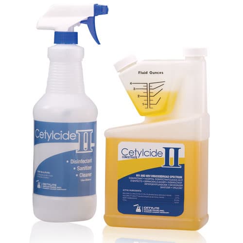 Cetylcide II Disinfectant Solution, Quart (32 oz), 00152 - Cetylcide II Quart 152 *Ground Only 00152 - Image 1