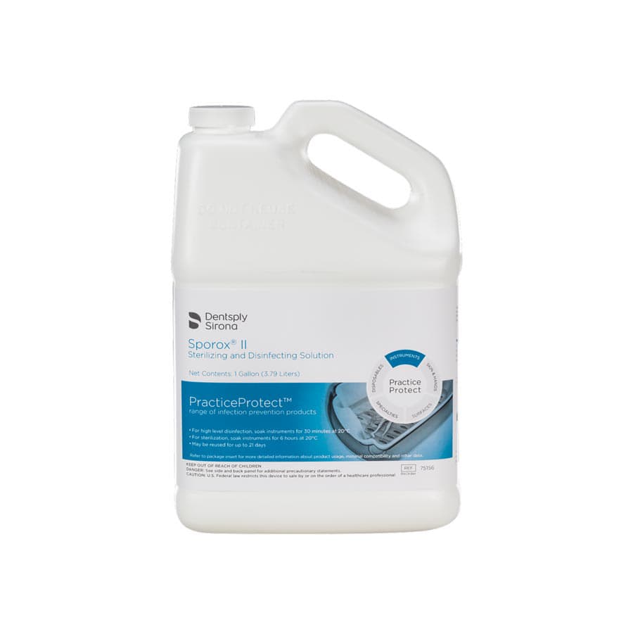 Sporox II Sterilizing and Disinfecting Solution, 7.5% Hydrogen Peroxide, 1 Gallon Bottle, 75156 thumbnail 2