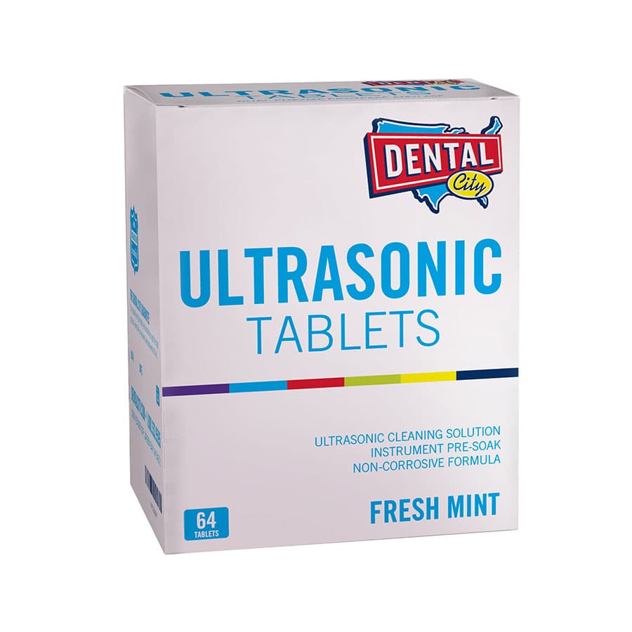 Dental City Ultrasonic Enzymatic Tablets, 64/Box - Dental City - Ultrasonic Enzymatic Tablets 64/Box - Image 1