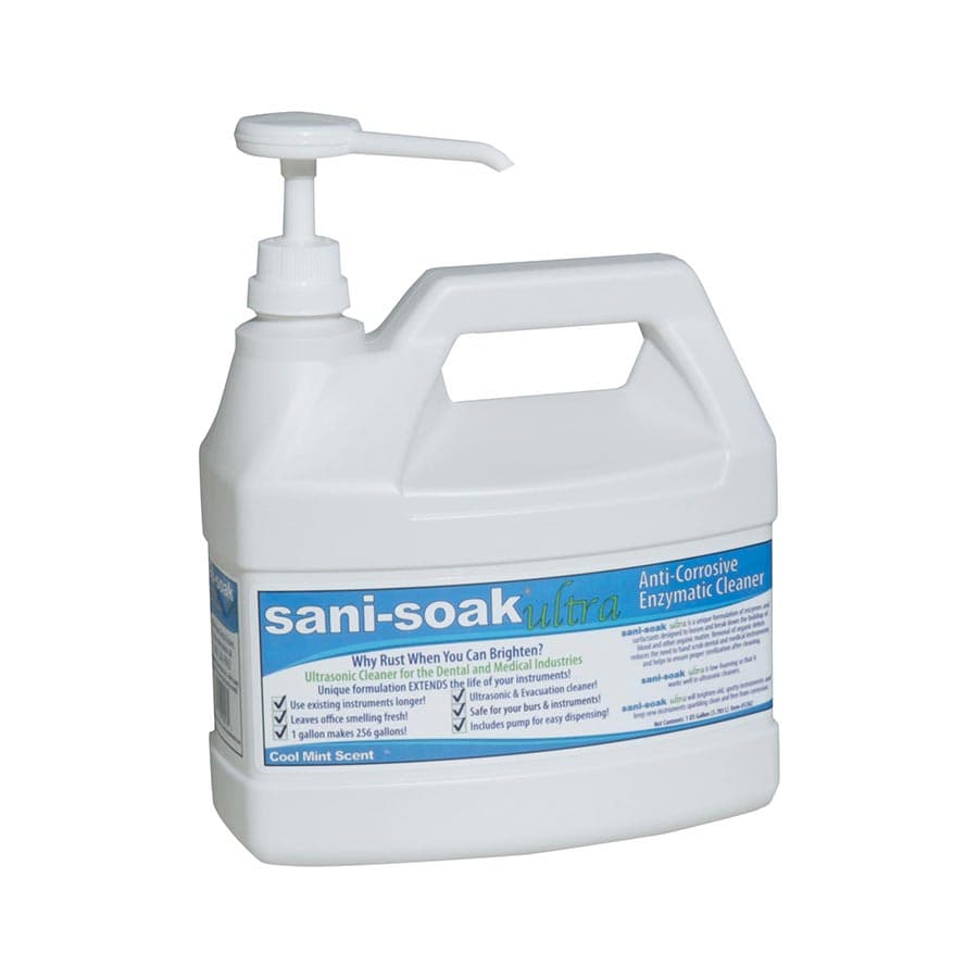 Sani-Soak® Ultra Anticorrosive Enzymatic Cleaner, Cool Mint, 1 Gallon Bottle, 5202 thumbnail 3