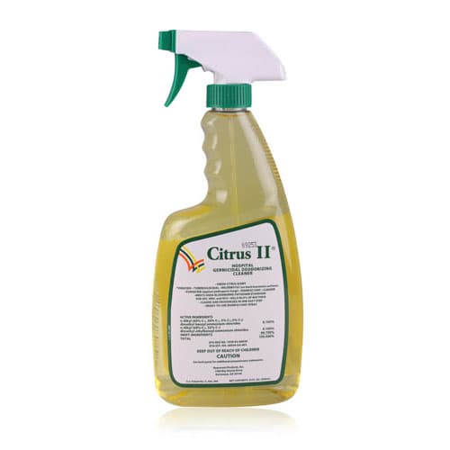 Citrus II Germicidal Deodorizing Cleaner, 22 oz Spray Bottle, Fresh Citrus, 633712927 thumbnail 5