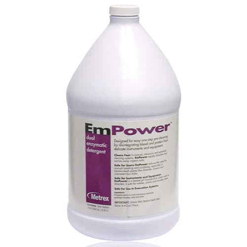 EmPower® Dual Enzymatic Detergent, Ocean Breeze, 1 Gallon Bottle, 1:128 Dilution, 10-4100 - EmPower® Dual Enzymatic Detergent - Ocean Breeze, 1 Gallon Bottle - Image 1