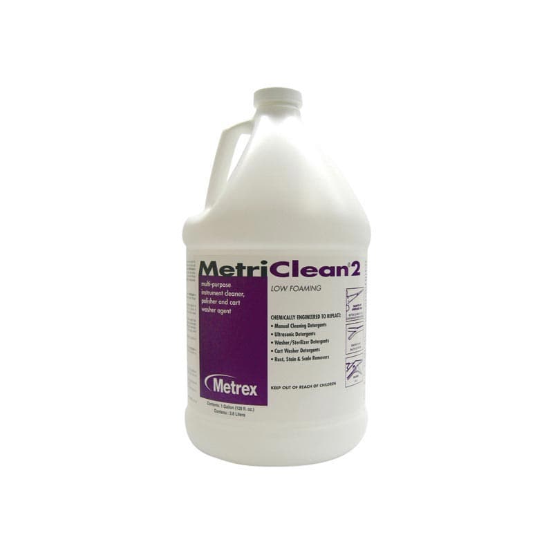 Metriclean 2 Low Foam Instrument Cleaner, 1 Gallon, Kerr TotalCare, 10-8100 - Metriclean 2 Low Foam Instrument Cleaner Gallon 10-8100 *HAZMAT* - Image 1