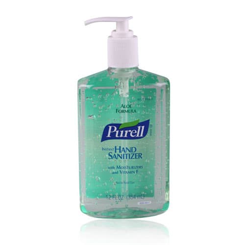 Purell Advanced Soothing Gel Hand Sanitizer, 12 fl oz Pump Bottle, 70% Ethyl Alcohol, 1/Bottle, 3639-12 thumbnail 4