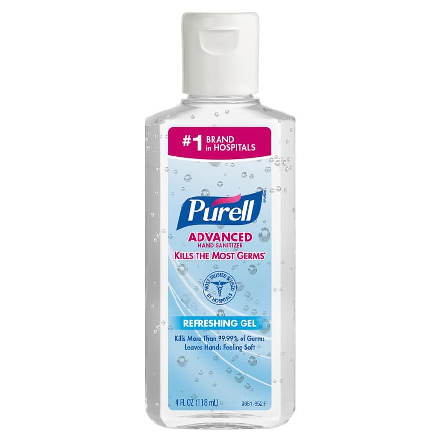 Purell Advanced Hand Sanitizer, 4.25 oz Bottle, 24/Case - Purell Hand Sanitizer 4.25oz 24/Case - Image 1