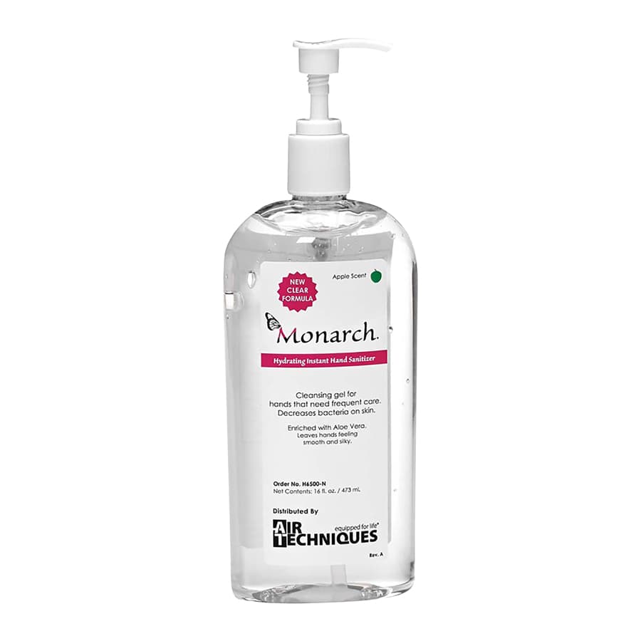 Monarch Hydrating Instant Hand Sanitizer, 16 oz Pump Bottle, Apple Scent, H6500-N thumbnail 4