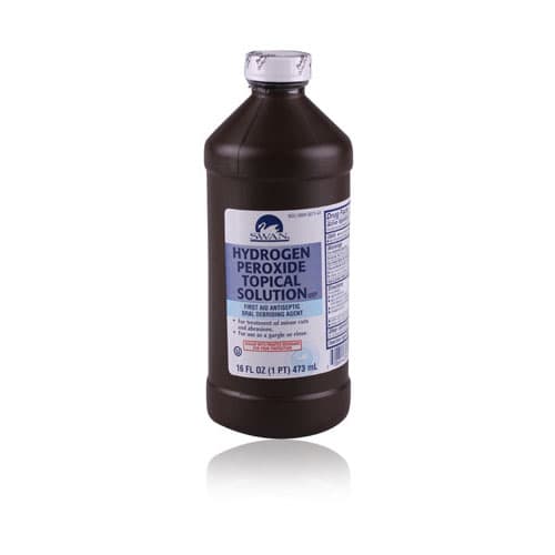 Hydrogen Peroxide 3% Cleanser, 16 oz Bottle, 12/Case - Hydrogen Peroxide 3% - Image 1