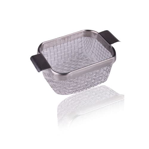 L&R PC-3 Ultrasonic Cleaner Stainless Steel Mesh Basket, Solid-Sided with Handles, 1/Pkg thumbnail 7