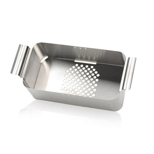 L&R Manufacturing Full Size Stainless Steel Solid Side Draining Basket, Model 650, 17954 thumbnail 3