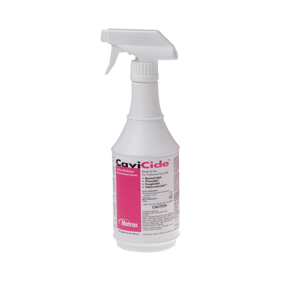 CaviCide Surface Disinfectant and Cleaner, 24 oz Spray Bottle, Ready-to-Use, 13-1024 thumbnail 2