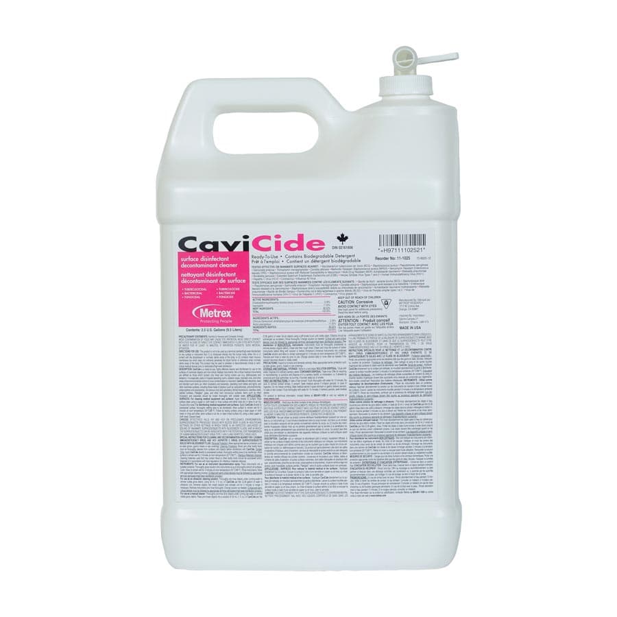 CaviCide Surface Disinfectant and Cleaner, Ready-to-Use, 2.5 Gallon Bottles, 2/Pkg, 13-1025 thumbnail 2