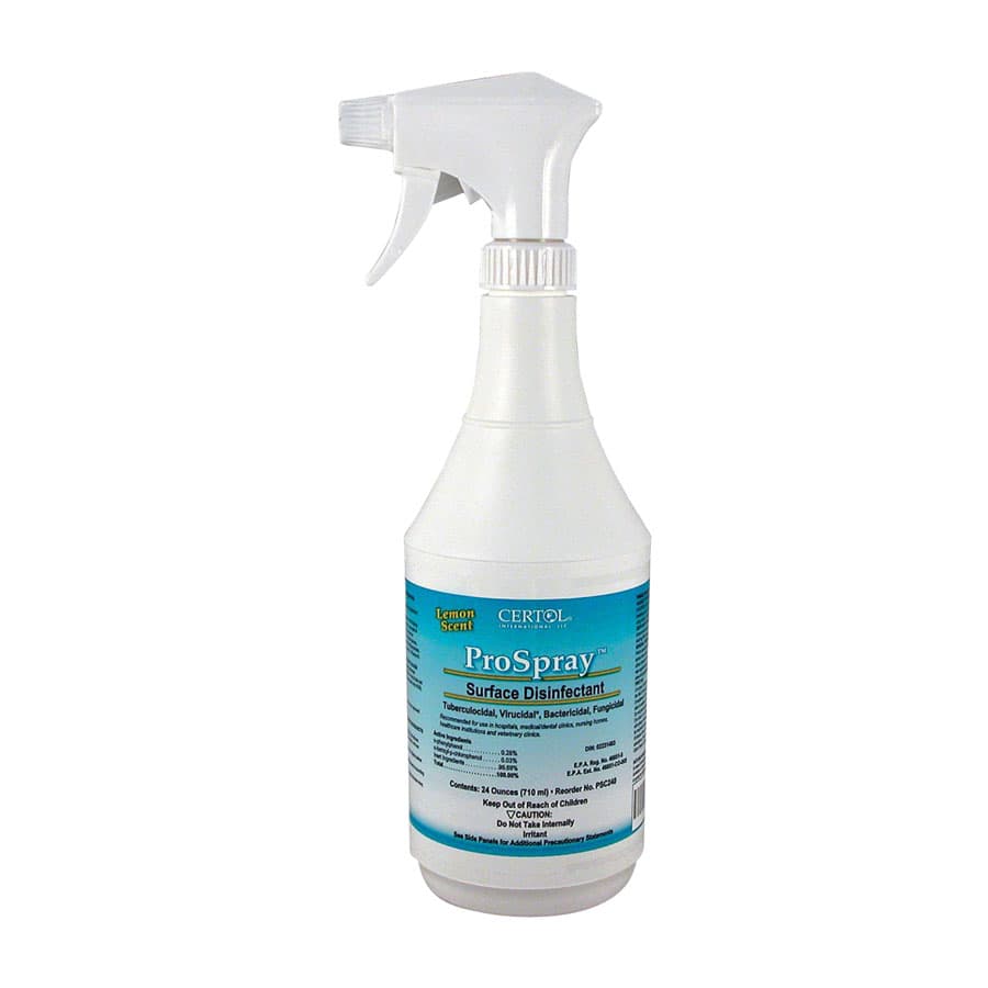 Spec Clean Ready-to-Use Disinfectant, 24oz Spray Bottle, PSC240-1 thumbnail 3