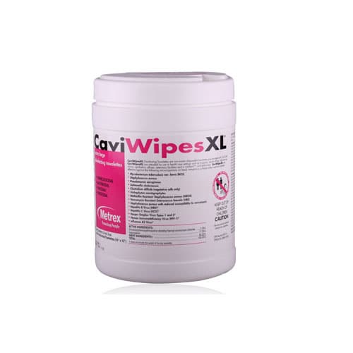 CaviWipesXL™ Surface Disinfectant Towelette Wipes, 9" x 12", 65/Canister, 13-1150 thumbnail 2