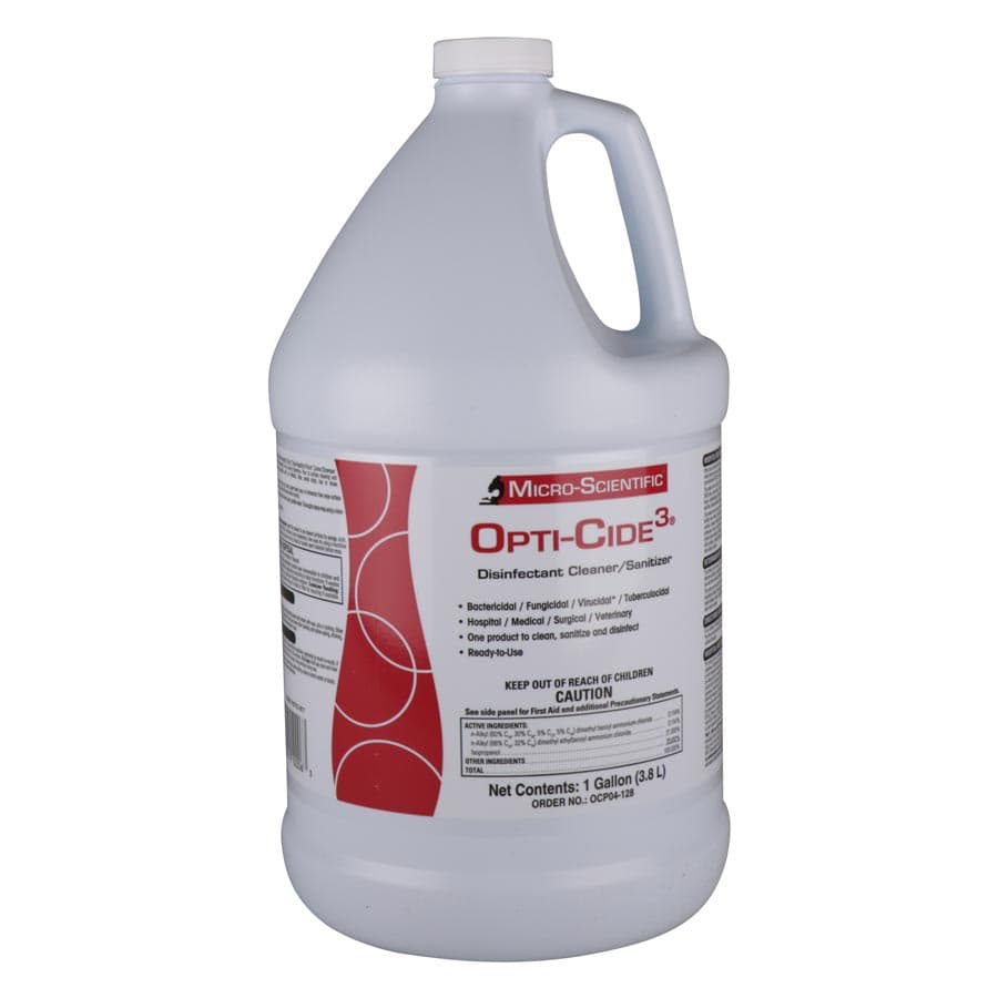 Opti-Cide-3 Surface Disinfectant, 1 Gallon Pour Bottle, DOCP04-128 thumbnail 8
