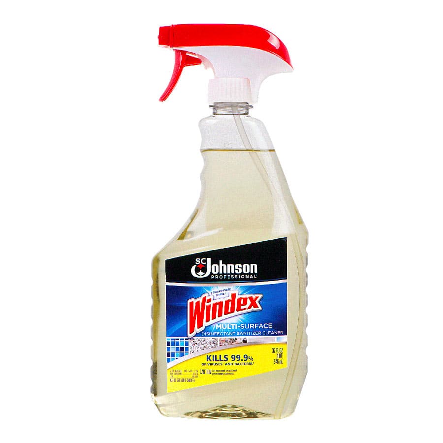 Windex All Purpose Multi Surface Disinfectant Cleaner, 32 oz Bottle - SC Johnson - Windex All Purpose Multi Surface Disinfectant Cleaner - Image 1
