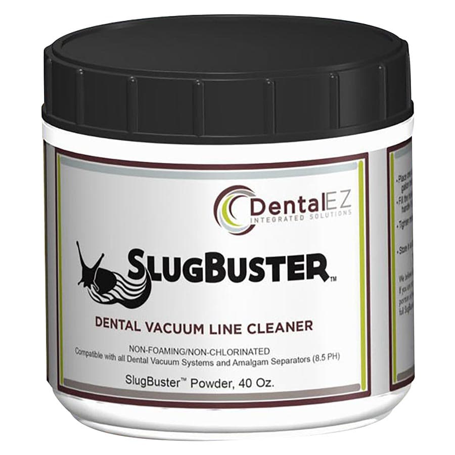 SlugBuster Dental Vacuum Line Cleaner, Powder, 40 oz Jar, 1/Pk, 900146 thumbnail 8