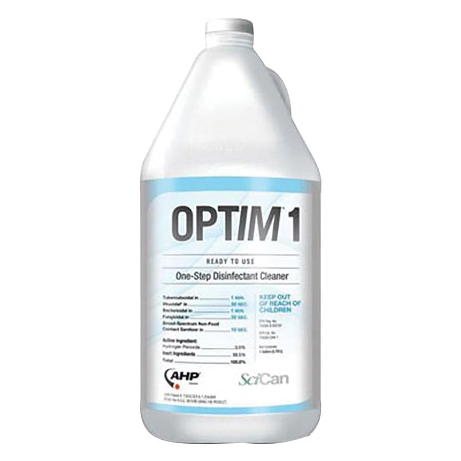 Optim 1 Disinfectant Solution, 1 Gallon Bottle, 0.5% Hydrogen Peroxide, EPA #74559-9, OPT1-4X1 thumbnail 8