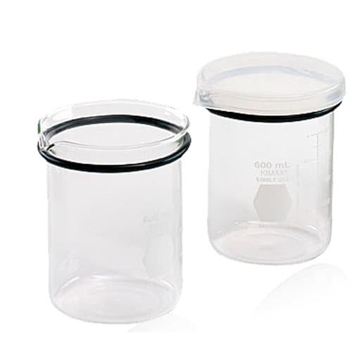 BioSonic Borosilicate Ultrasonic Cleaner Beaker, 600 ml, with Cover and Positioning Ring, UC-53 thumbnail 9