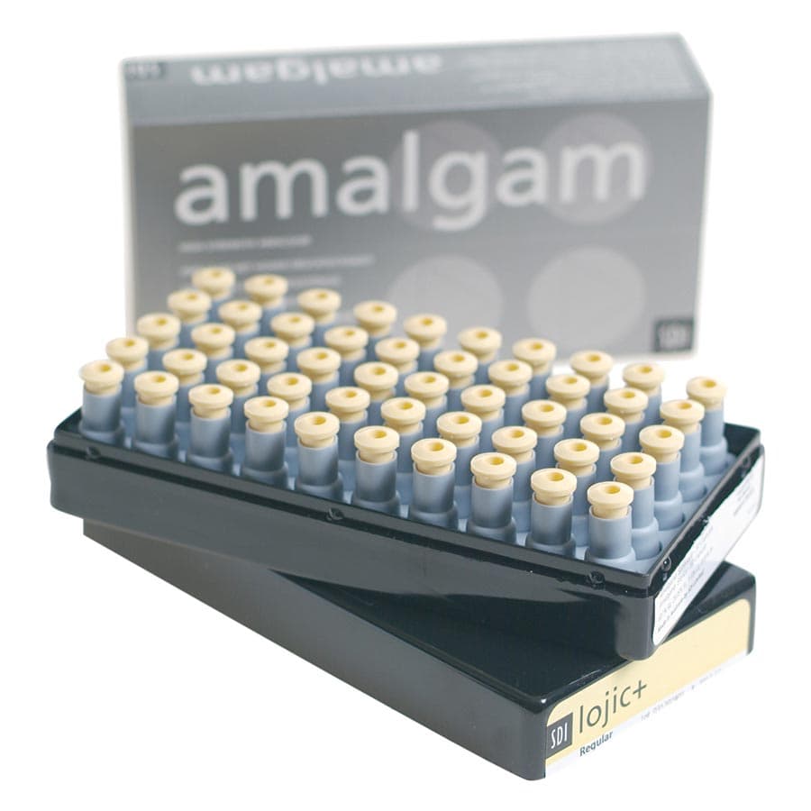 SDI Lojic+ Spherical Amalgam Capsules, Regular Set, 2-Spill (600 mg), 50/Box, 4202303 thumbnail 4