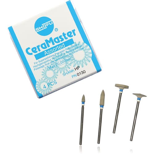 Shofu CeraMaster Diamond-Impregnated Polishing System, Assorted Kit, HP, 0130 thumbnail 4