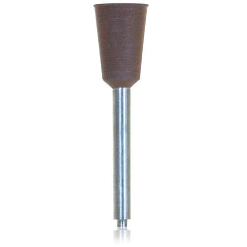 Shofu Brownie Silicone Polisher, Cup Shape, CA (Latch) Shank, Size #0401, ISO #065, Brown, 12/Pkg thumbnail 12