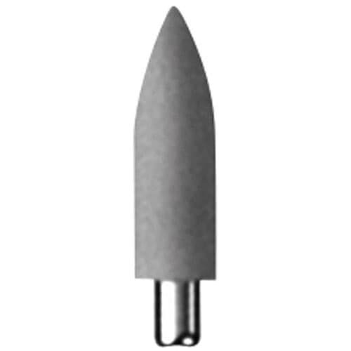 Shofu CeraMaster Coarse Diamond-Impregnated Polisher, Bullet Shape, HP Shank, Coarse Grit, Blue/White Band, 3/Pkg, 126C thumbnail 10
