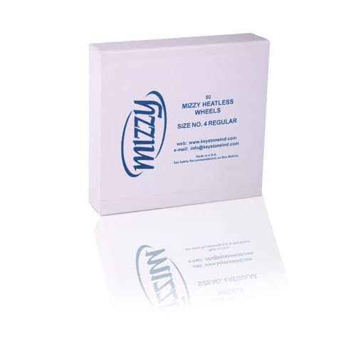 Mizzy Heatless Wheels #1, Regular, 3/16" x 1" (4.8 x 25.4 mm), 50/Pack, 1900100 thumbnail 4